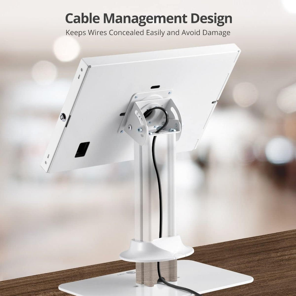 Anti-Theft Tablet Kiosk Stand for Countertops, 9.7"-11", CE-MT3N11-S1 | Secure a 9.7"-11" tablet for POS, check-in or