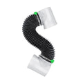 Dryer Vent Kit- Hose With Elbow, Rubber Seal Connector