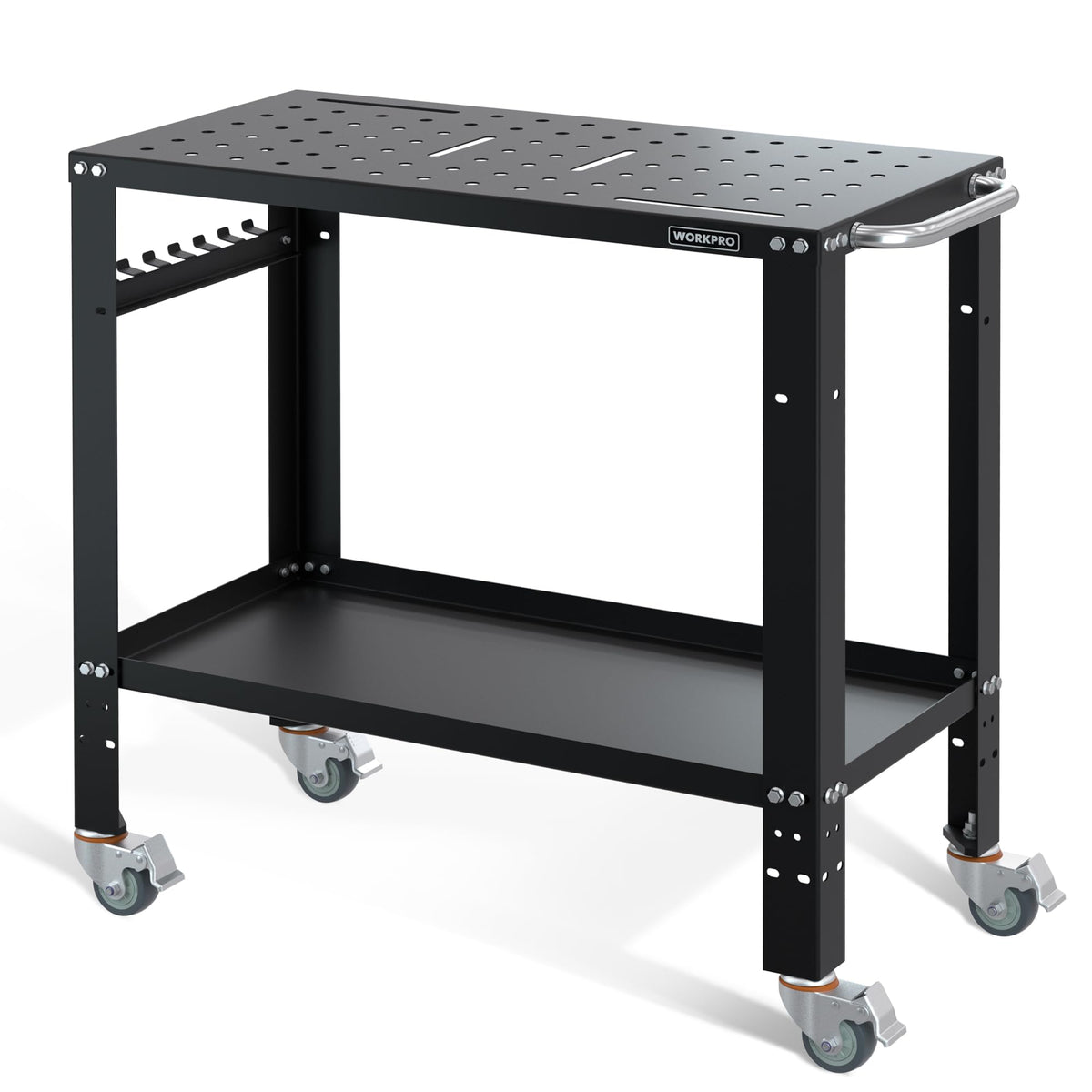 36×18" Welding Workbench, Nitriding Tabletop, 1200LBS Capacity