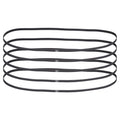 MECCANIXITY 5Pcs 696mm GT-2 Timing Belt 6mm Width 2mm Pitch Closed Loop