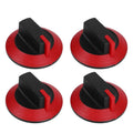 OSALADI 4Pcs Gas Stove Control Knob Replacement Small Flat-Top