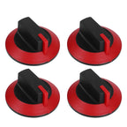 OSALADI 4Pcs Gas Stove Control Knob Replacement Small Flat-Top