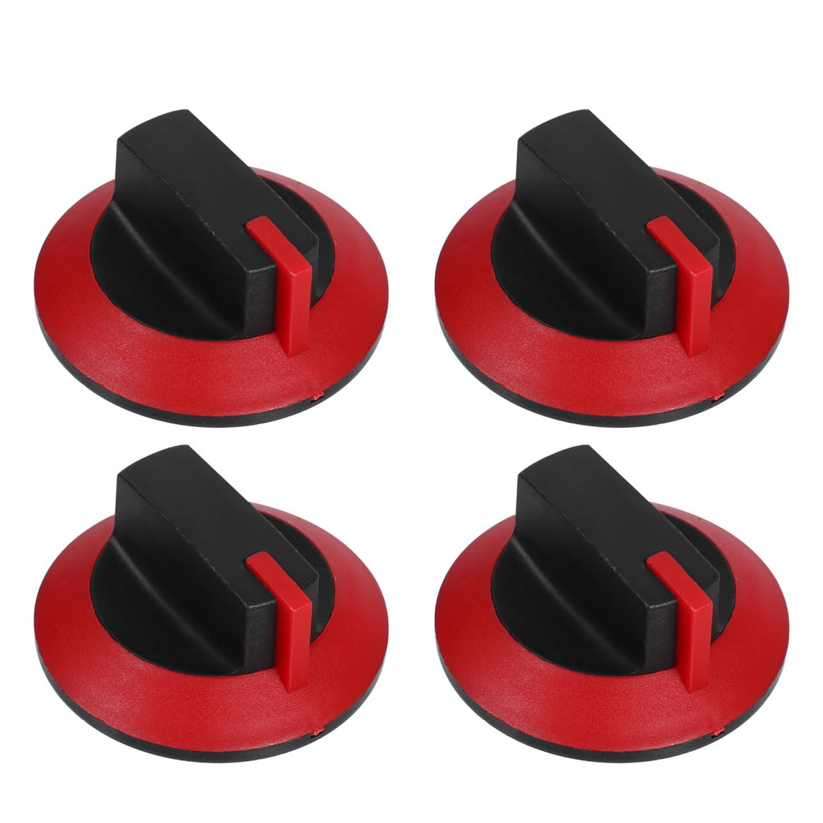 OSALADI 4Pcs Gas Stove Control Knob Replacement Small Flat-Top