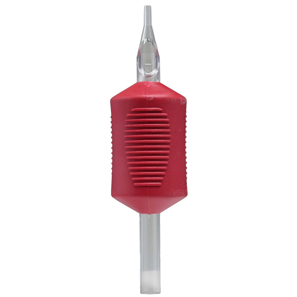 Closed Flat Tip Disposable Tattoo Tubes 1.25" Silicone Pro-Grip 20 Pack Shading Color Packing Tattoo Supply 05CFT
