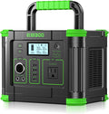 Portable Power Station 330W, GRECELL 288.6Wh Solar Generator with 60W USB-C PD Output, 120V Pure Sine Wave AC Outlet