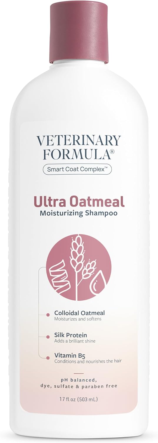 Smart Coat Ultra Oatmeal Moisturizing Dog Shampoo, 17oz