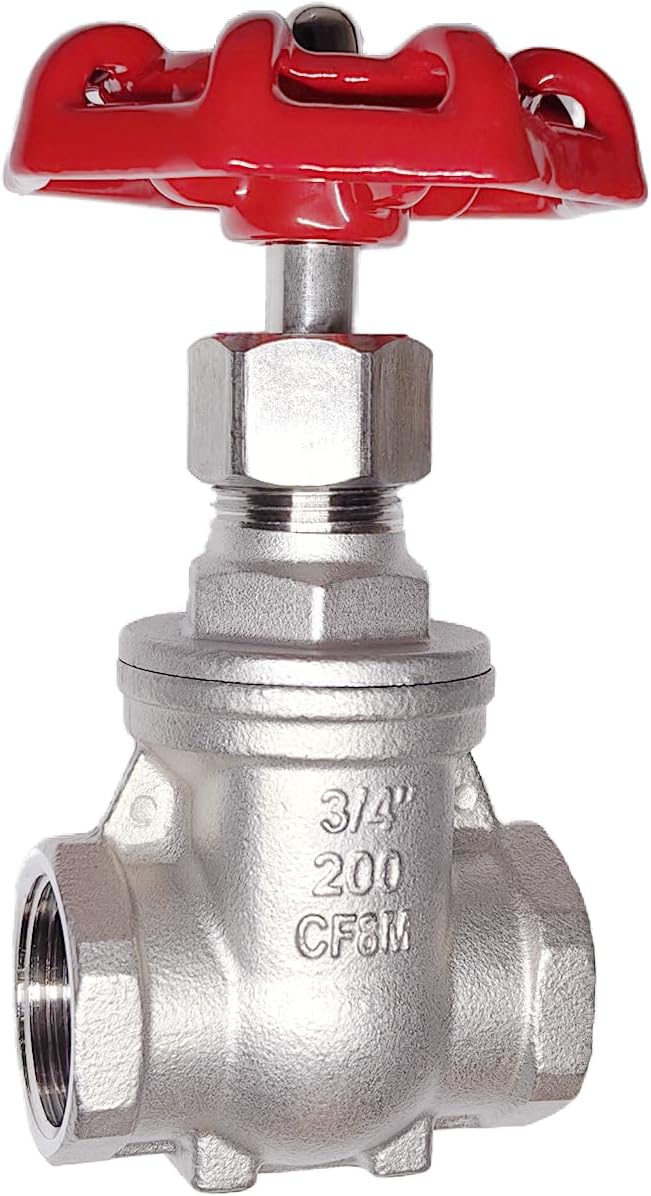 3/4" NPT 304Stainless Steel Gate Valve DN20