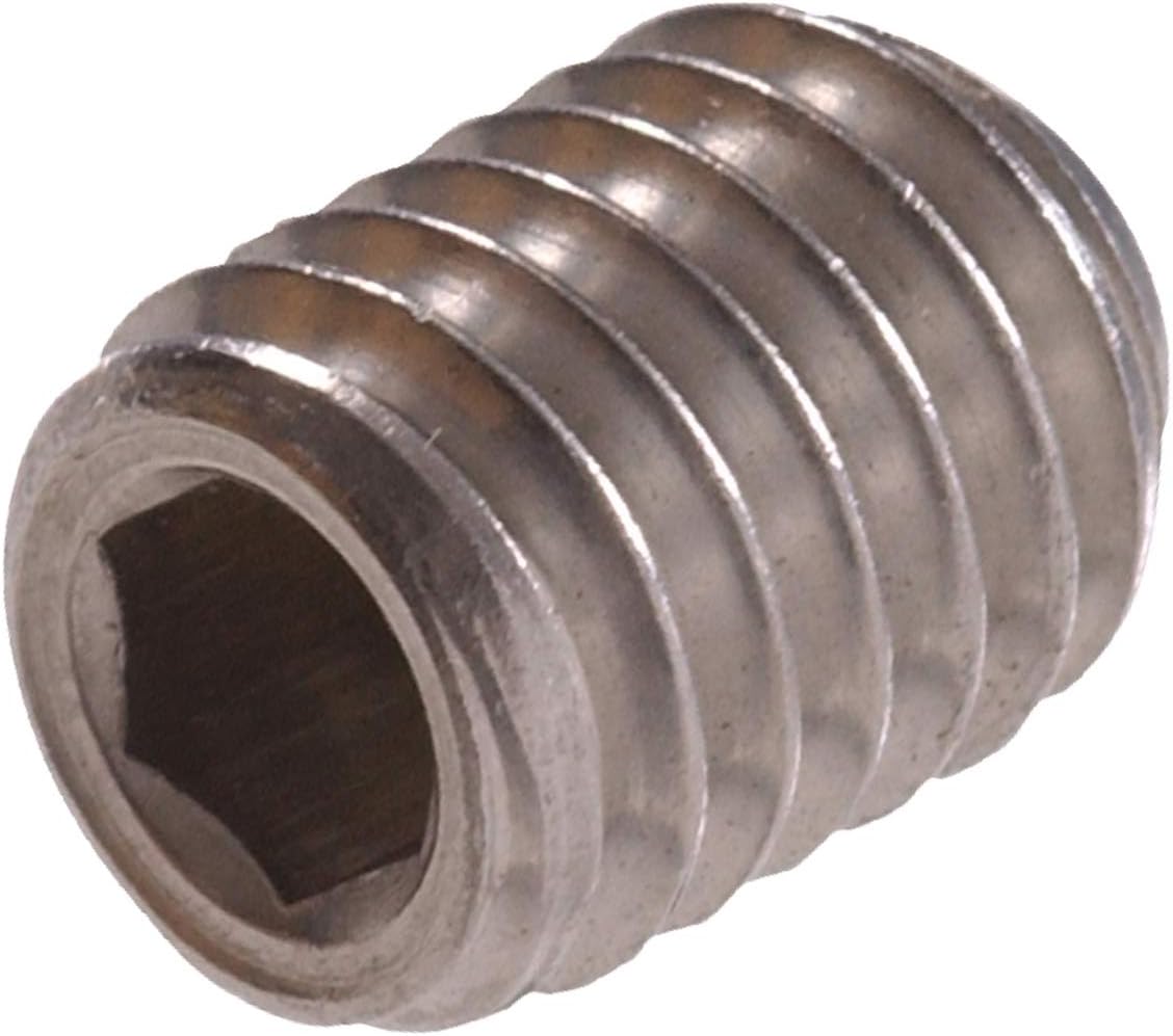 Hillman M5-0.80 × 5mm Metric Stainless Steel Socket Set Screw, 10-Pack 4419