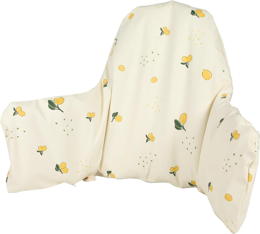 High Chair Cushion with Cover Pad for IKEA Antilop Babies Toddlers Inflatable & Reversible Built-in Inflatable Cushion