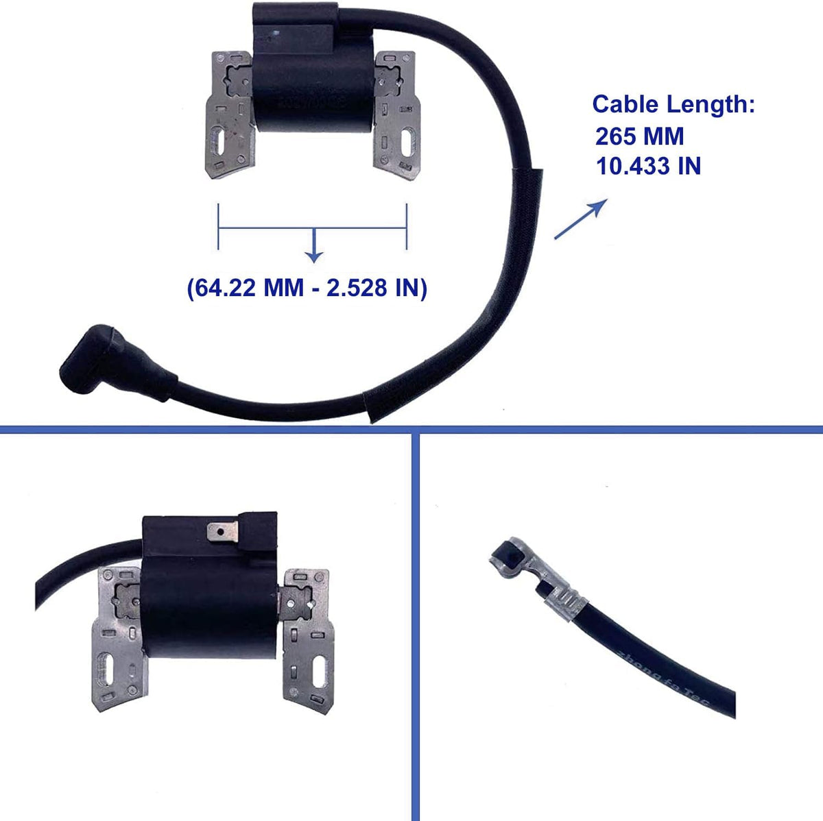398593 591420 Ignition Coil Module Magneto Compatible with Briggs & Stratton 2-4 HP Engines, Replace 793281 793352