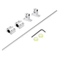 uxcell 10mm x 900mm Linear Motion Rod Shaft Guide,Hard Chrome Plated