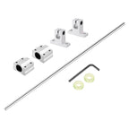 uxcell 10mm x 900mm Linear Motion Rod Shaft Guide,Hard Chrome Plated