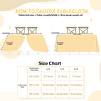 Gold Sequin Tablecloth 90"x132" Wedding Glitter Table Cloth