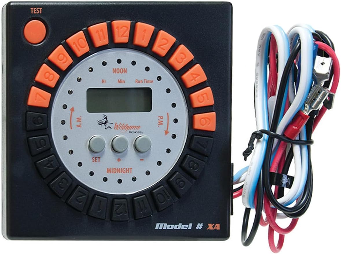 Trophy Hunter 6V Analog Feeder Kit | Durable Easy-to-Use Power Control Unit and Analog Timer for Hunting Game Feeder