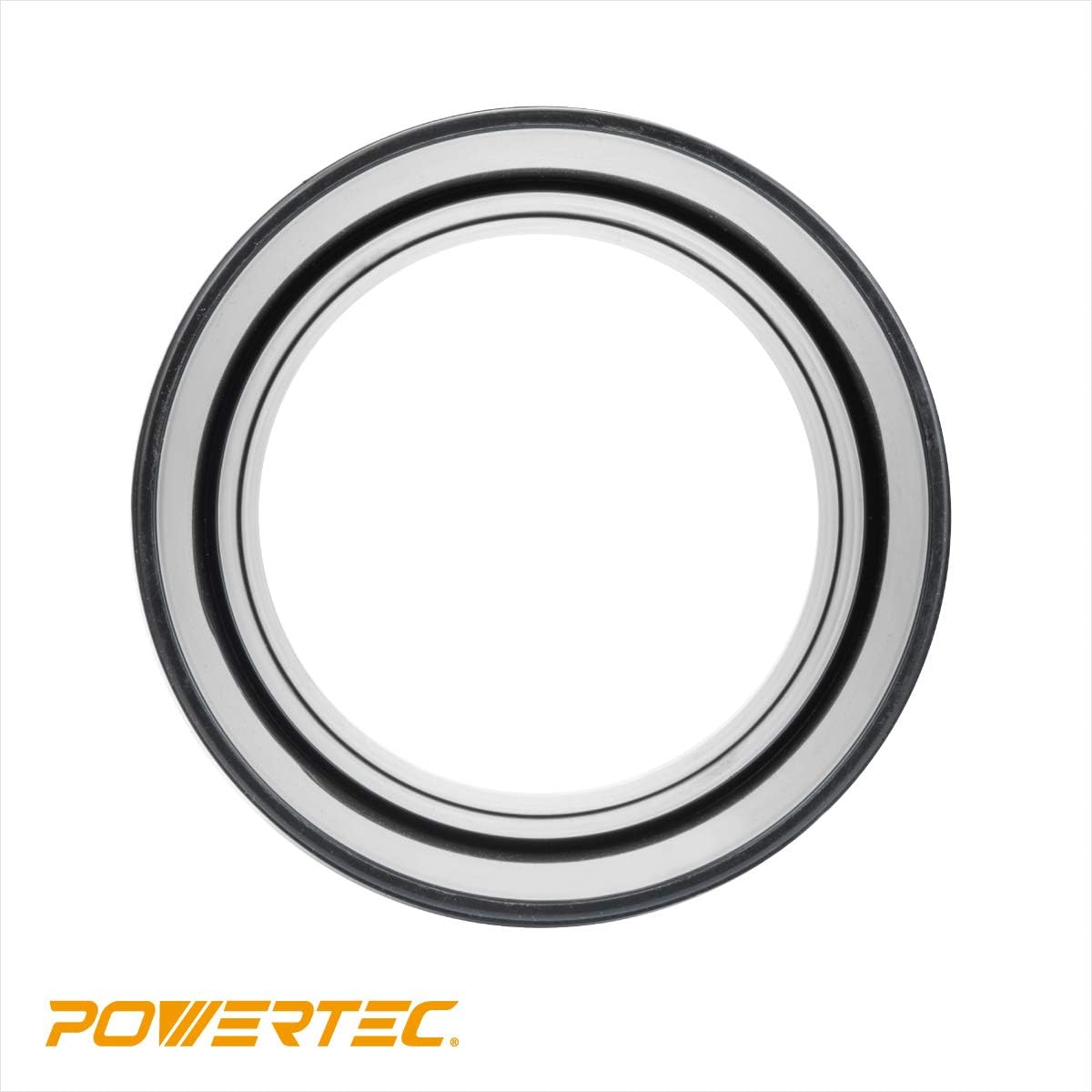 POWERTEC 70285 4" Quick Connect Splice for DWV PVC Pipe with Left-Hand Threaded End to 4" I.D. Flexible Hose.