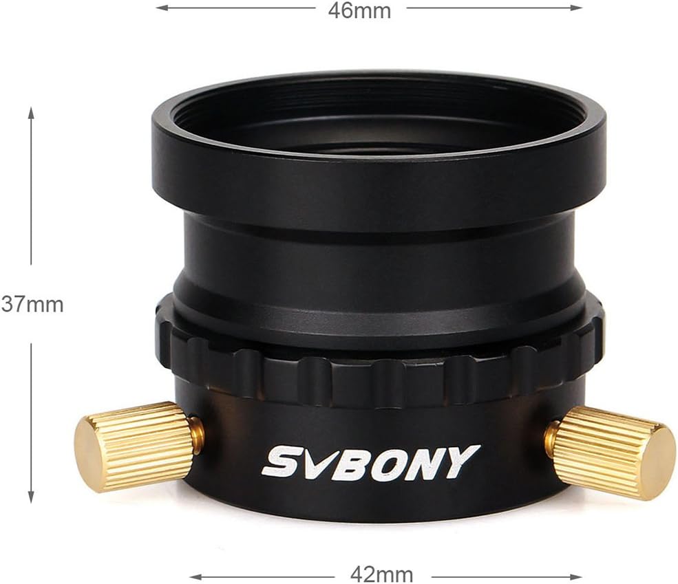Telescope Eyepiece Adapter, 1.25” Focuser Adapter M42×0.75