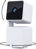 Cam Pan v3, Indoor/Outdoor IP65-Rated 1080p Pan/Tilt/Zoom Wi-Fi Smart Home Security Camera with Color Night Vision