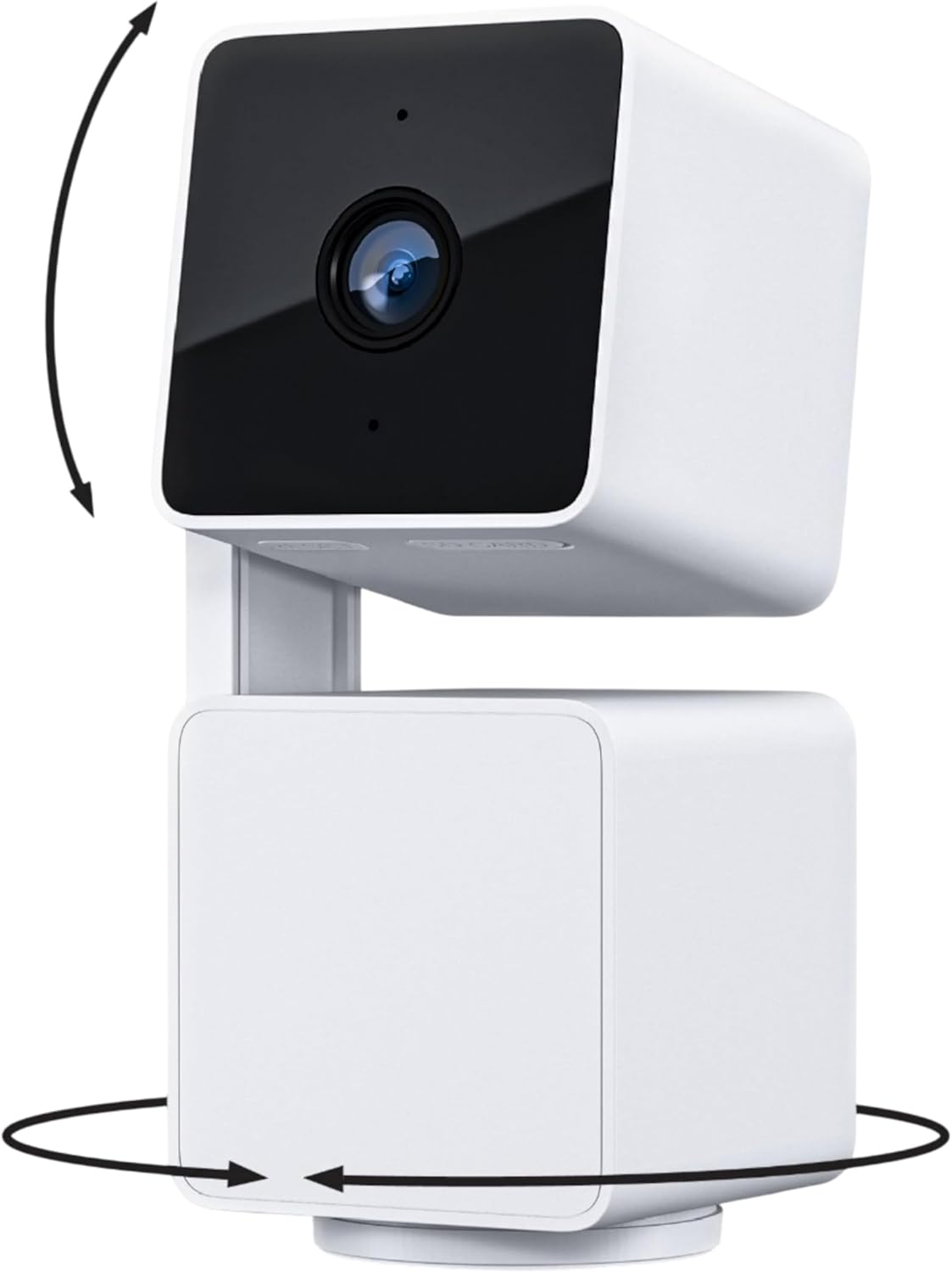 Cam Pan v3, Indoor/Outdoor IP65-Rated 1080p Pan/Tilt/Zoom Wi-Fi Smart Home Security Camera with Color Night Vision