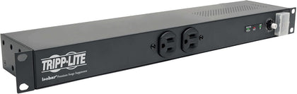 Isobar 12 Outlet Network Server Surge Protector Power Strip, 15ft. Cord w/L5-20P Plug, 3840 Joules, 1U Rack-Mount