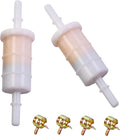 2 PCS 879885Q Inline Fuel Filter for Mercury & Mariner EFI Outboards