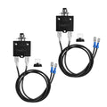 2-Pack 3 AMP 5 AMP Push Button Resettable Fuse Kit for 32V DC & 125/250V AC