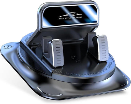 Car Dashboard Phone Holder, Rotatable One-Hand Operation Bracket, Anti-Slip Waterproof Navigation Mount with Strong