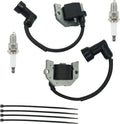 2 Pack of Ignition Coil Module for Toro TimeCutter Series Riding Lawn Mowers with Spark plug Replace 136-7883 139-0720 127-9216