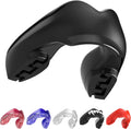 Black Mouth Guard for Braces, One Size Mouthguard with Case | One Size, Ortho Mouthguard, Easy Fit Remoldable