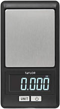 High-Precision Digital Portioning Scale, 16OZ/500G Capacity - Black