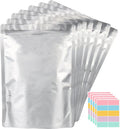 30PCS 2 Gallon Mylar Bags for Food Storage, 13"x17" 10 Mil Stand-Up Zipper Pouches Resealable and Heat Sealable for