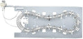 Compatible Heating Element for Maytag MEDX700XL0, WED5550XW0, Kenmore/Sears 11066901691, LEQ8621PW0 Dryer
