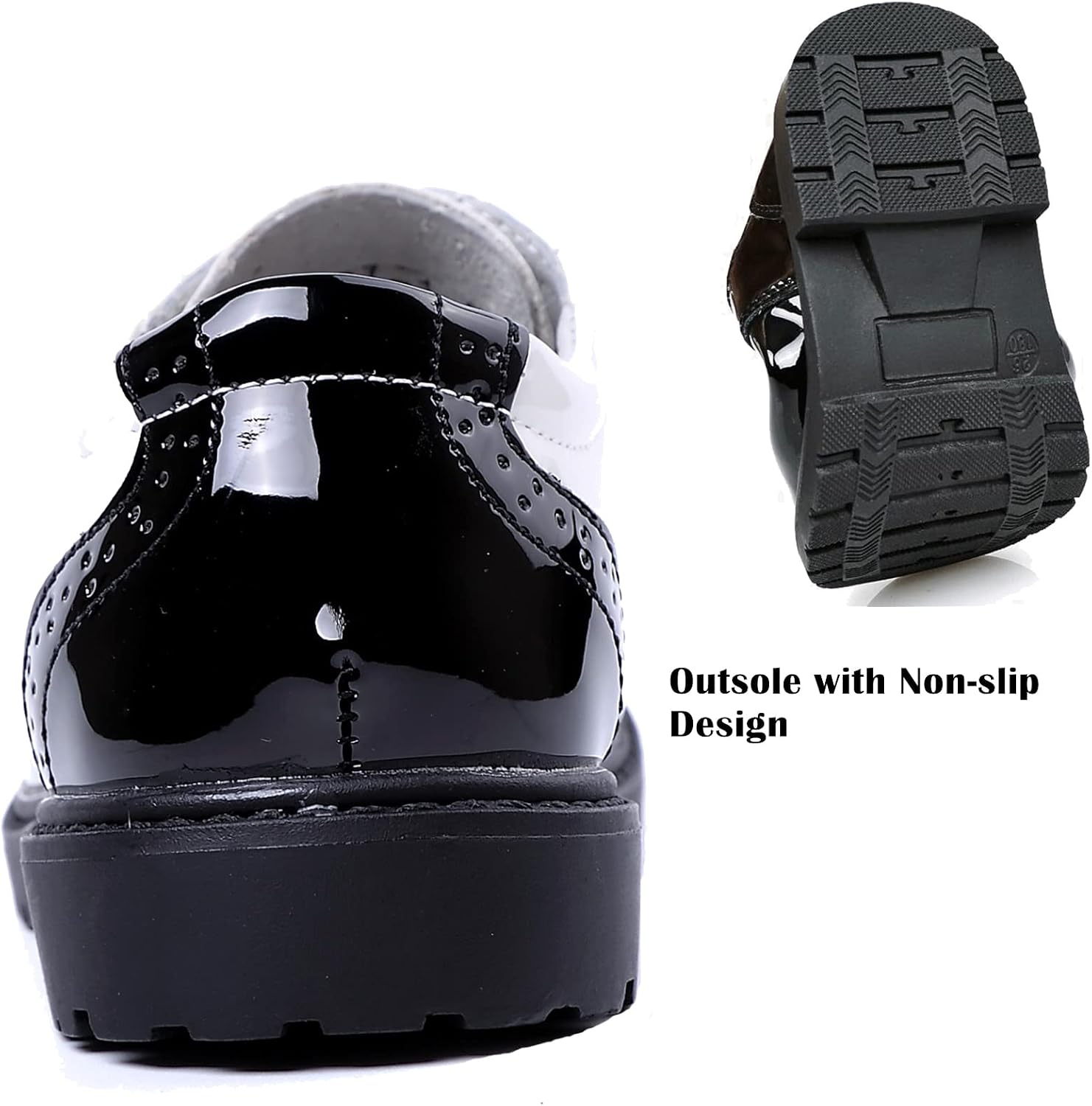 Children's Boy's Girl's Lace-Up School Uniform Shoes Comfort Oxford Dress Shoes (Toddler/Little Kid/Big Kid)