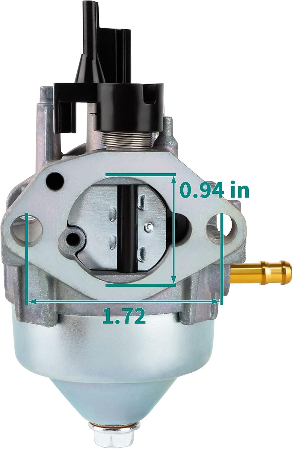 GCV160 Carburetor for Honda GCV 160 Engine Husqvarna HU700F HU700H 7021P Lawn Mower 16100-Z8B-901 BB76A A Carburetor for Honda GCV160LA0 S3B GCV160LA1 S3B Mower Parts-Less-lever Auto Choke