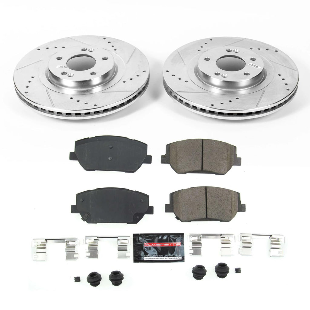 PowerStop Z23 Performance Brake Pad & Rotor Kit Front K8309