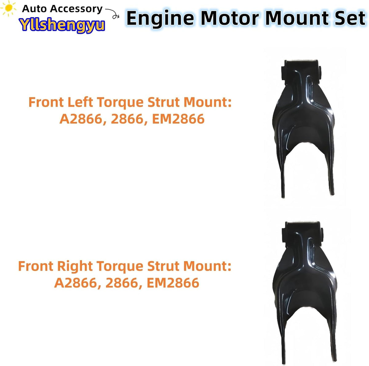 Engine Motor Transmission Mount Kit for Multiple 3.8L V6