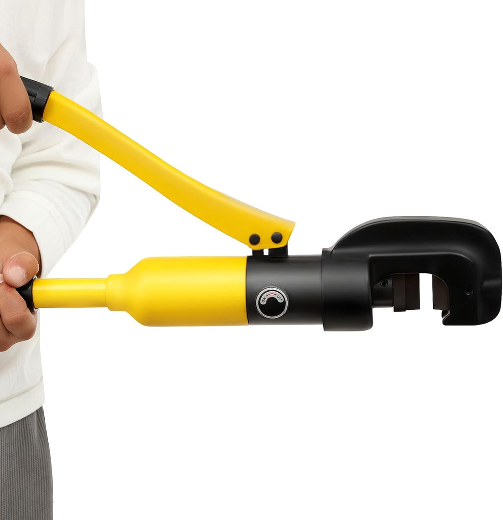 Hydraulic Rebar Cutter, Heavy Duty Rebar Bender with Portable Box, Handheld Cutting Tool for Steel Bars, Shear Area
