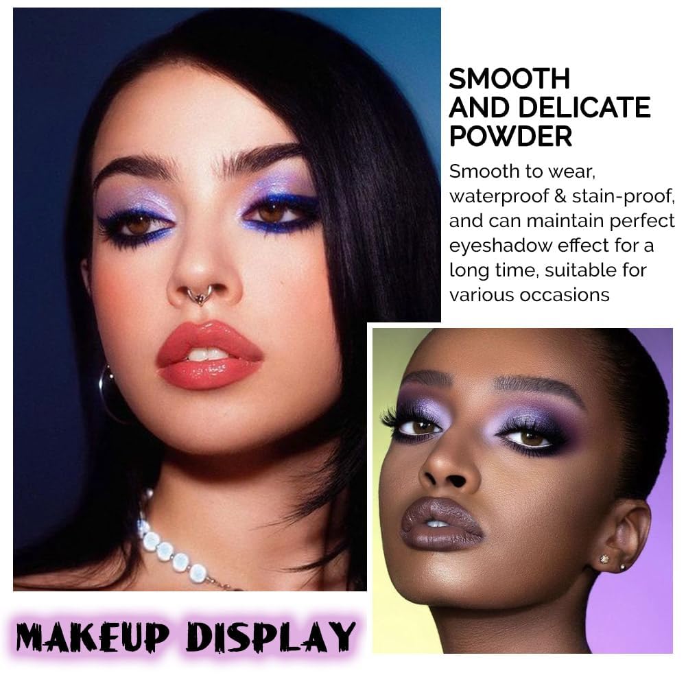 18-color eyeshadow palette + mascara + eyeliner pen + 8 makeup brushes set