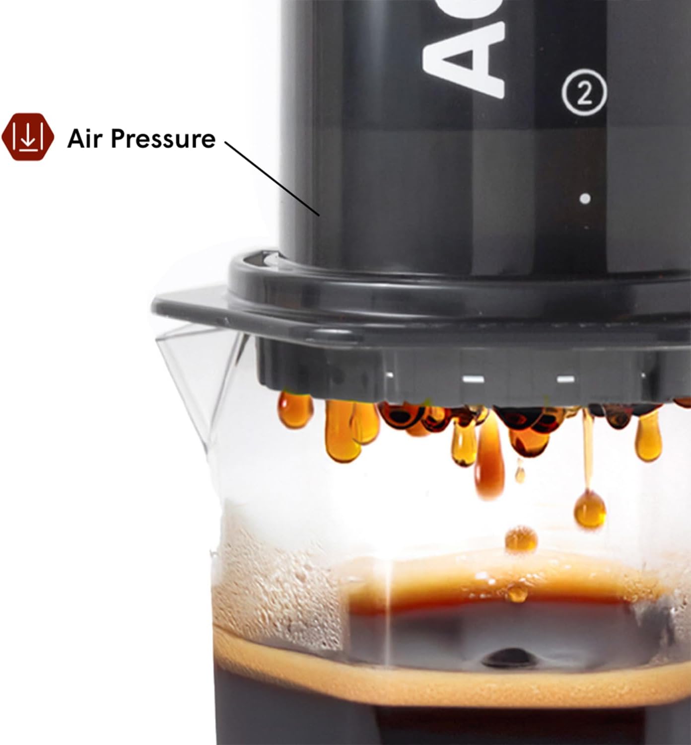 Original XL Coffee Press, All-in-One Large French Press, Pour-Over & Espresso Style Manual Brewer, 2 Min Brew for
