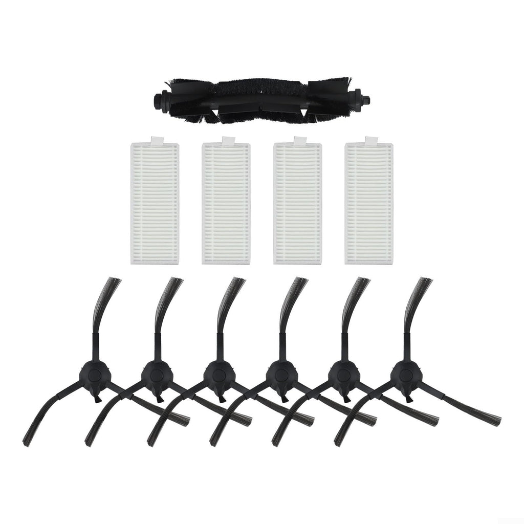 Main Roller Brush And Side Brush Filter Kit,For Botslab S8 Plus Robotic Vacuum Cleaner Complete Replacement Set