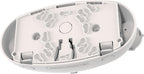 Lithonia Lighting Quantum Emergency Light, 2 Aimable Lamp Heads, 120/277V