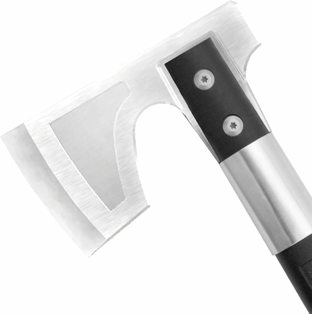 Camp Axe- Compact Camping and Survival Hatchet/Hammer Tool with Sheath and 3.1 Inch Bushcraft Axe Edge (CH1001-CP) |
