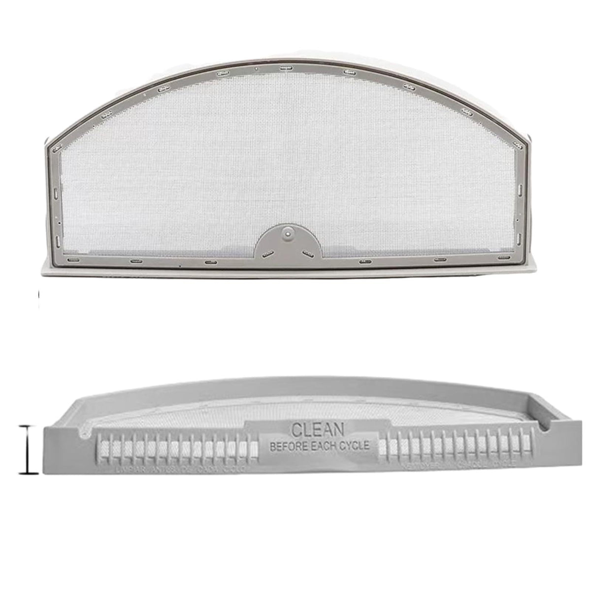Dryer Lint Filter Screen Replacement GTD42EASJ2WW GTD42GASJ2WS Compatible with GE