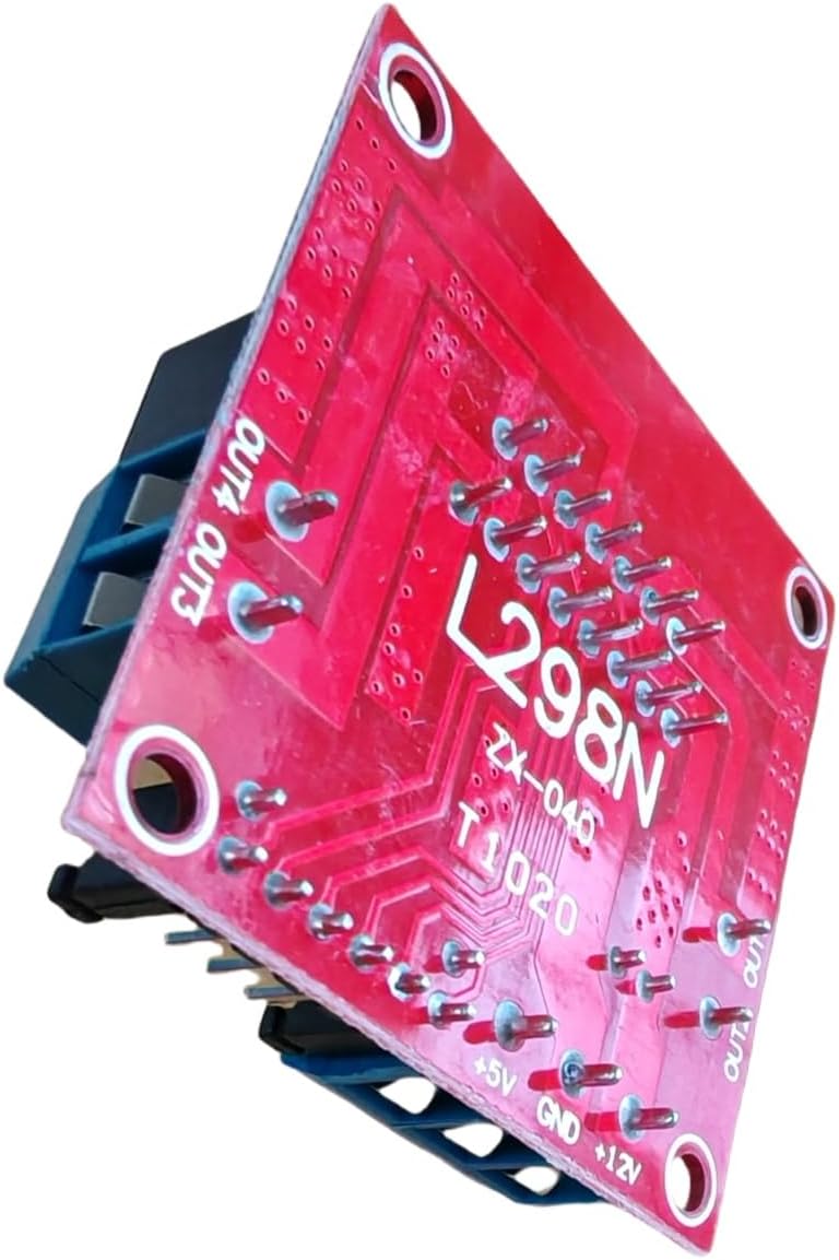 L298N Dual H-Bridge DC Motor Driver Module, Stepper Motor Controller Board