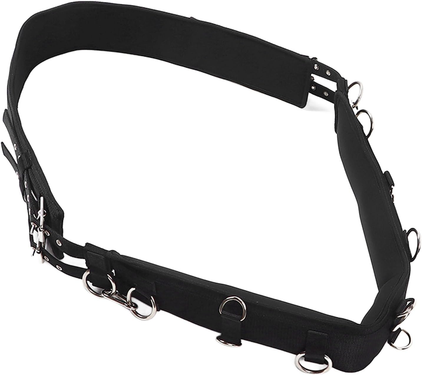 Horse Surcingle Professional Lunging Training Adjustable Length Training Surcingle for Equestrian Training