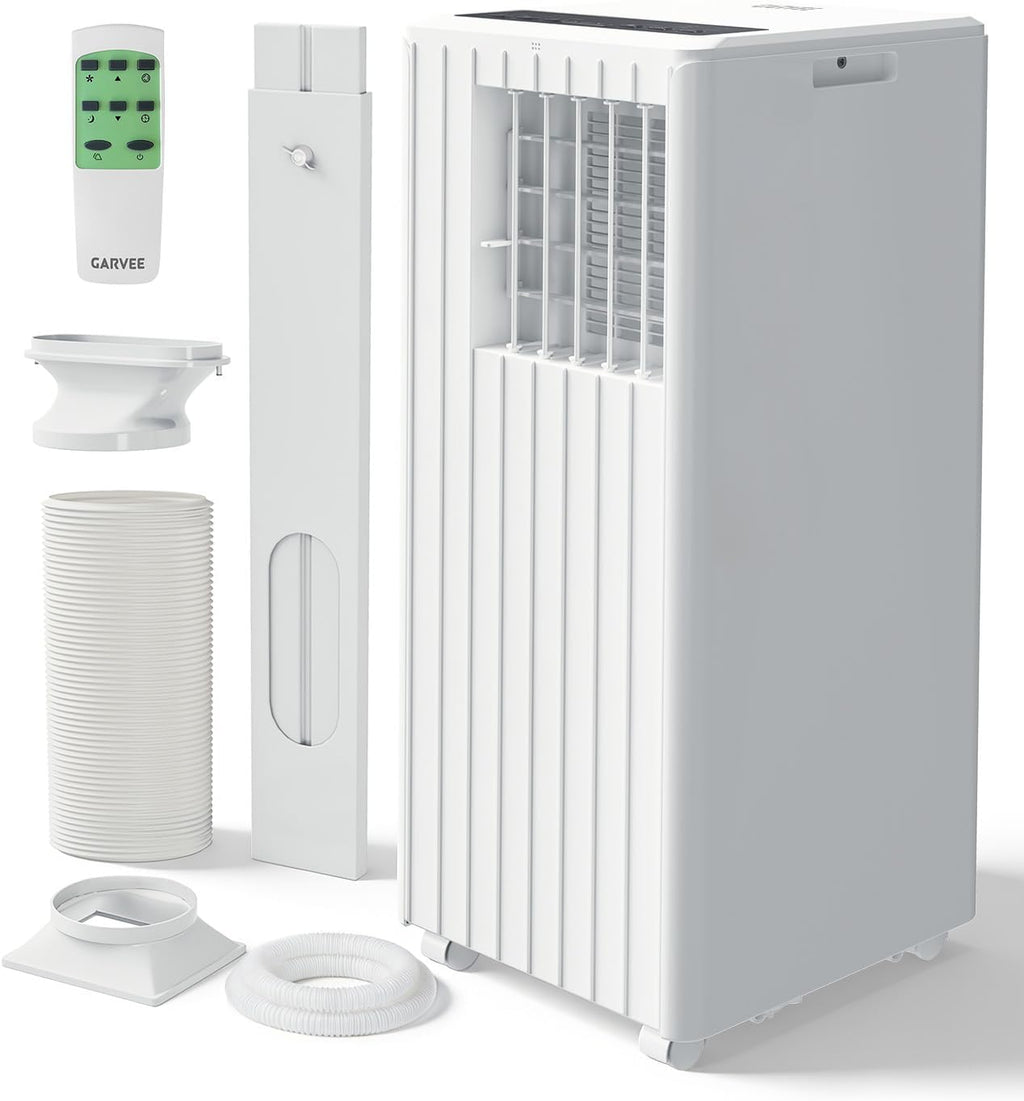 8000 BTU Portable Air Conditioner, 3-in-1 Portable AC Cooling, Dehumidifying & Fan for Bedroom, Apartment, Dorm &