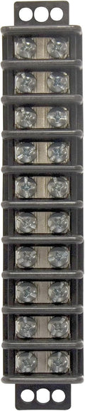 Gardner Bender GTB-410 10-Pole Terminal Block , Black