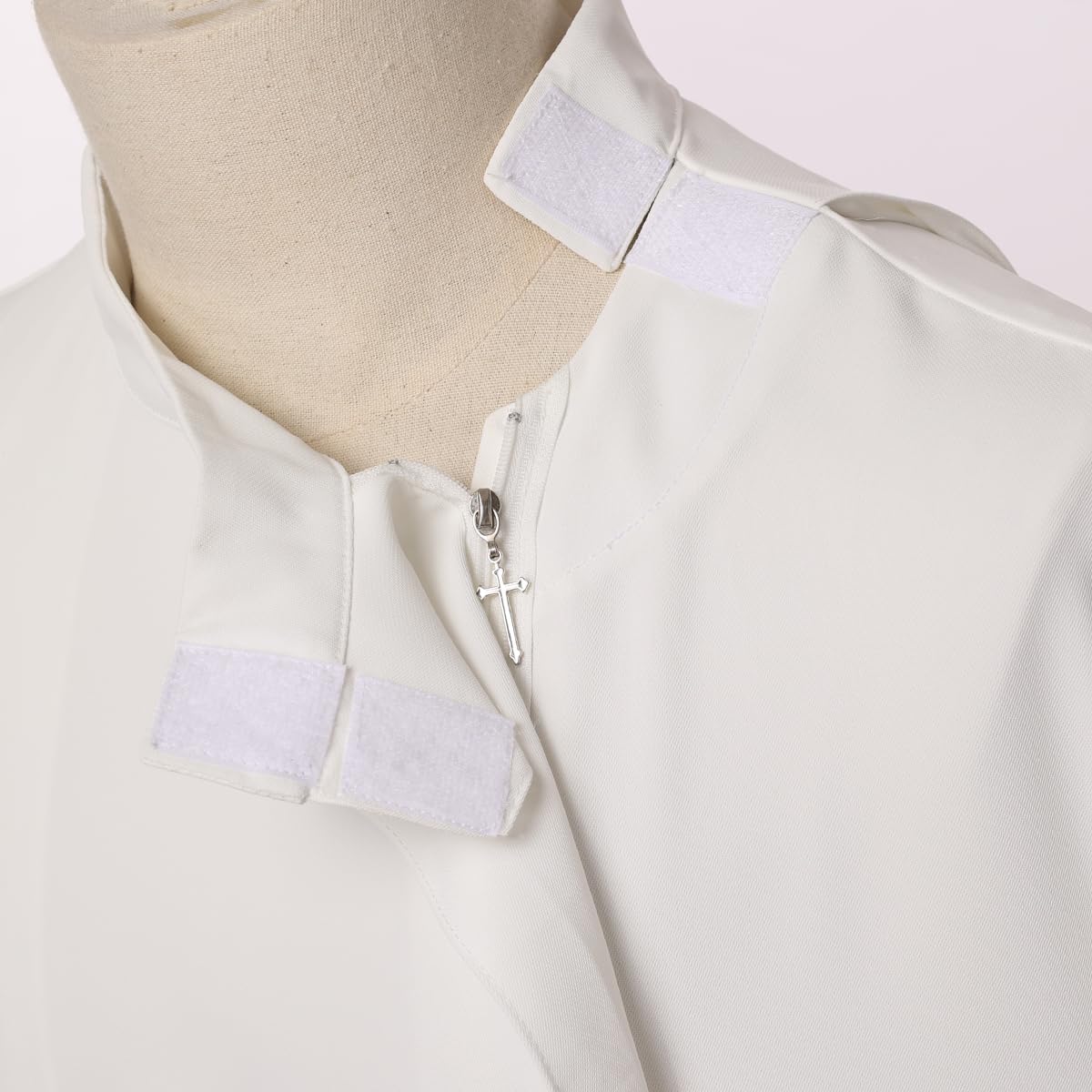 Priest Clergy Alb Pleats Front Wrap Alb Vestments