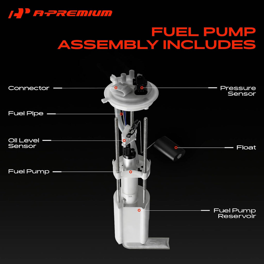 A-Premium Electric Fuel Pump Module Assembly with Pressure Sensor