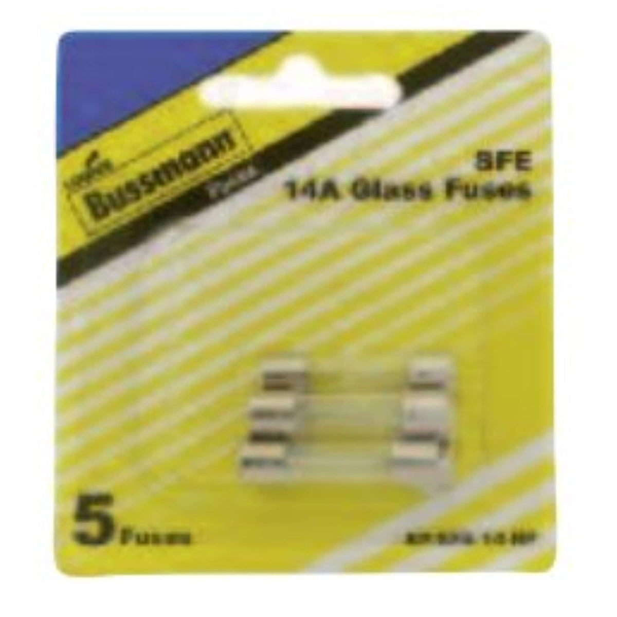 Bussmann BP/SFE-20 20 Amp Fast Acting Glass Tube Fuse