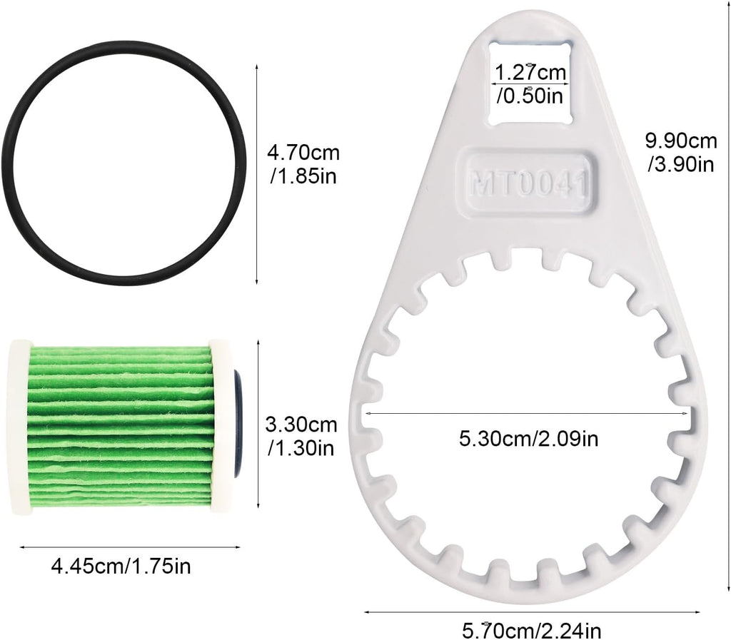 Fuel Filter Wrench and 2-Pack Filters Replace 6P3-WS24A-01-00